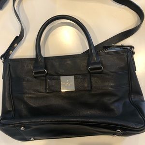 Black leather Kate Spade primrose hill bag